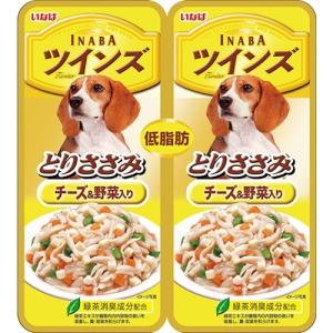 いなばペットフード ツインズとりささみチーズ&野...の商品画像