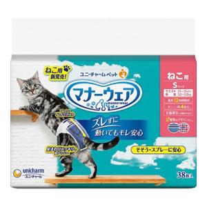 unicharm（ユニチャーム） 猫 おむつ マナーウェア M 36枚 1パック