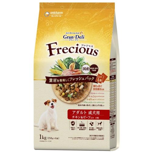 ユニ・チャーム グラン・デリ Freciousアダルトチキン&amp;ビーフ 1kg