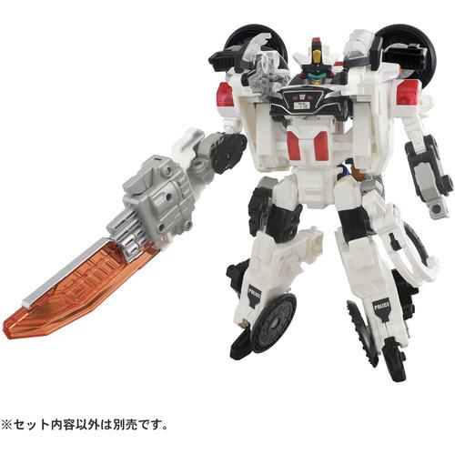 タカラトミー トミカ ジョブレイバー TJBDX ライジングポリスブレイバー デカライドアーマー白バ...