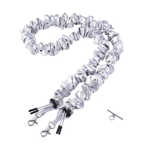 エレコム P-STSDH1SCOSV ショルダーストラップシュシュ風 カジュアル シルバー