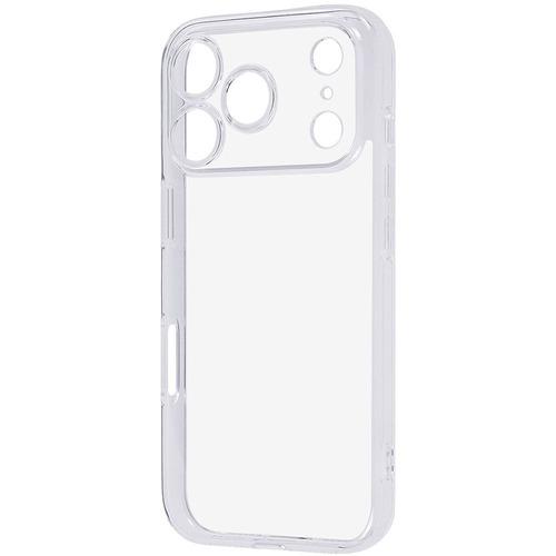 レイ・アウト iPhone17 Pro ソフトケース 精密設計 フレームメッキ ／ クリア RT-P...