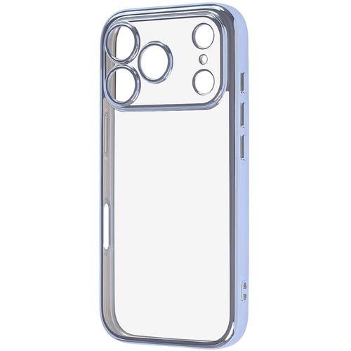 レイ・アウト iPhone17 Pro ソフトケース 精密設計 フレームメッキ ／ ライトブ RT-...