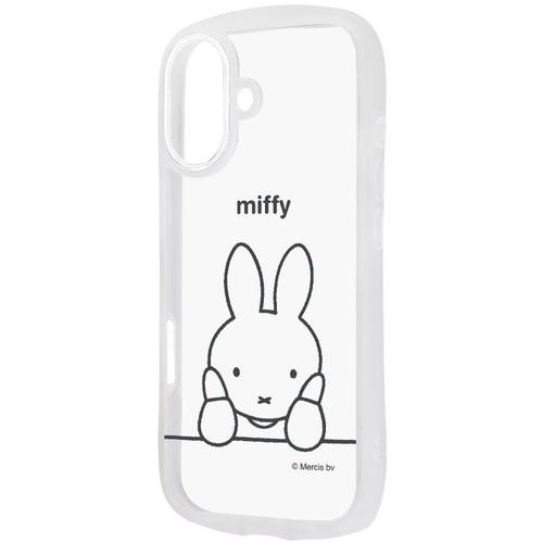 レイ・アウト iPhone17 ミッフィー ／ Puffull 衝撃吸収 バンパー ハイブリッド R...