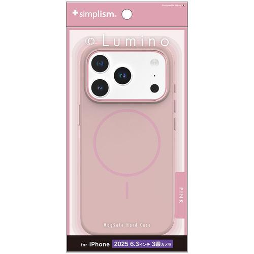 トリニティ iPhone17 Pro MS対応 ハードケース ピンク TR-IP25M3-LOMS-...