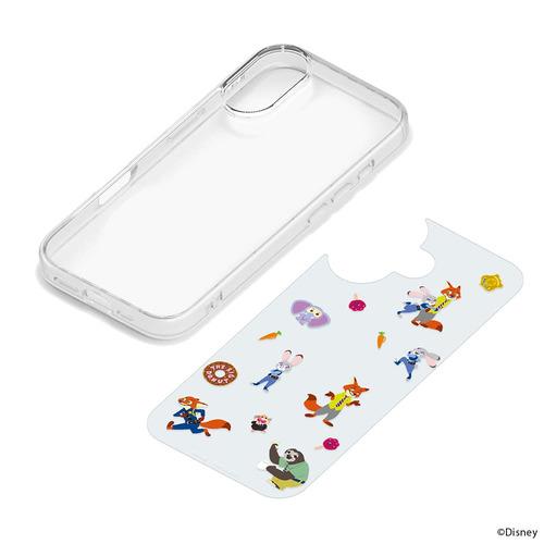 PGA PG-D25AGT03ZTP iPhone 17用 ガラススリムケース [ズートピア]