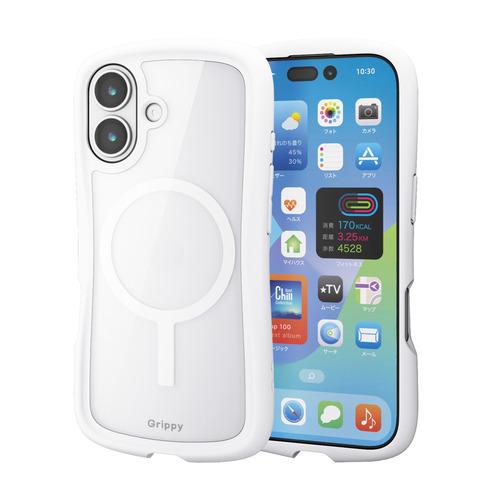 エレコム PM-A25AGRPFMWH iPhone 17 ケース ハイブリッド カバー MAGKE...