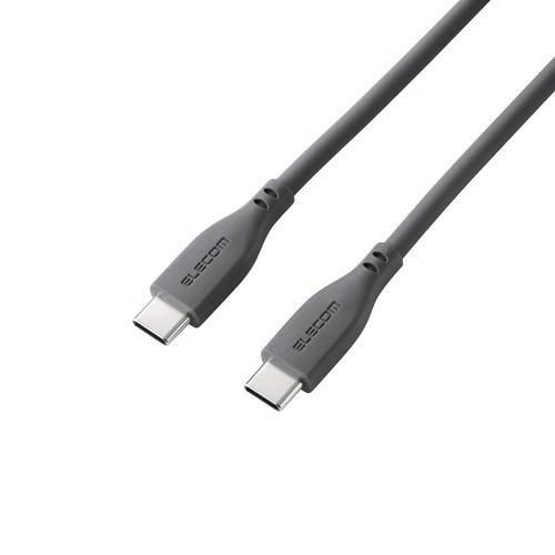 エレコム MPA-CCPESS10GY 240W PD EPR USB Type-C ケーブル 1m...