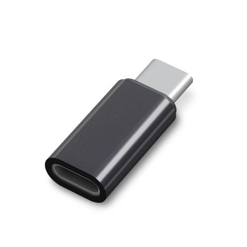 PGA PG-LNC03BK Lightning to USB Type-C 変換アダプタ アルミ ...