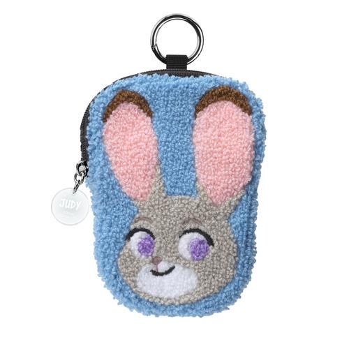 PGA PG-DGP39ZTP ガジェットポーチ イヤホンや充電ケーブルを収納できる カラビナ付き ...