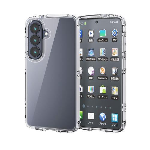 エレコム PM-G261TSLACR Galaxy S26(SC-51G) ハイブリッド ケース カ...