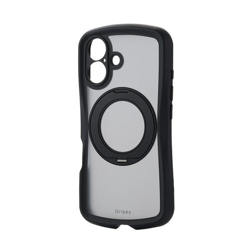 エレコム PM-A24AGRSTKMBK iPhone 16 ハイブリッドケース MAGKEEP ワ...