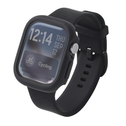 エレコム AW-25BFCTSLBK アップルウォッチ カバー Apple Watch Series...