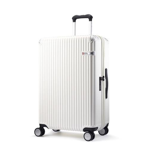 SWISSMILITARY SMI226 WHITE ソーリオ スーツケース 71cm TSAロック...