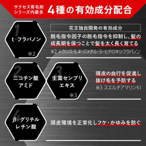 花王 サクセスバイタルチャージ薬用育毛剤プレミ...の詳細画像3