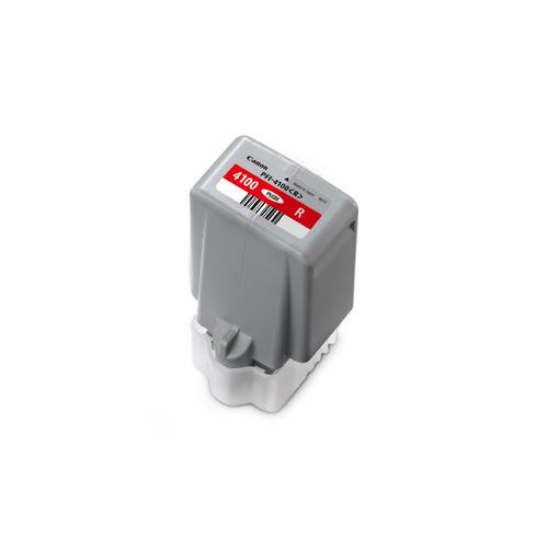 キヤノン PFI4100R 純正プリンターインク imagePROGRAF PRO-1100用 レッ...