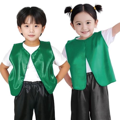 アーテック ソフトサテンベスト C 緑 14523