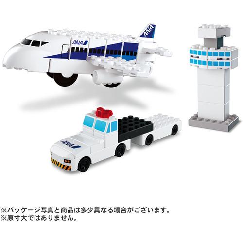 タカラトミー トミカ・プラレールブロック ANA飛行場セット