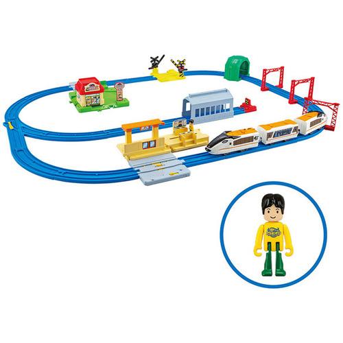 タカラトミー プラレール 情景いっぱい！トミカと遊べる！アクションタウンセット