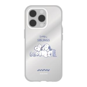 グルマンディーズ SNGG-83C ピーナッツ IIIIfit Clear iPhone 16 Pro 3LENS model対応ケース きょうだい