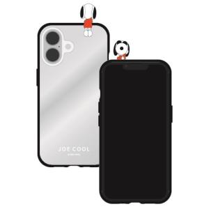 グルマンディーズ SNGG-86B ピーナッツ フレーム IIIIfit CleariPhone 16 2LENS model対応ケース ジョー・クール