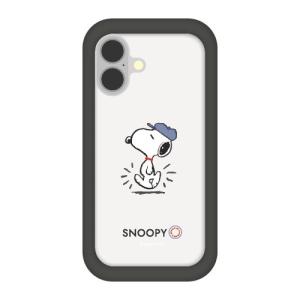 グルマンディーズ SNGG-87A ピーナッツ iPhone 16 2LENS model対応プランプフレームケース スヌーピー