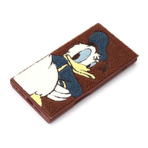 PGA PG-D24ACF03DND iPhone 16用 クリアフリップケース  ドナルドダック