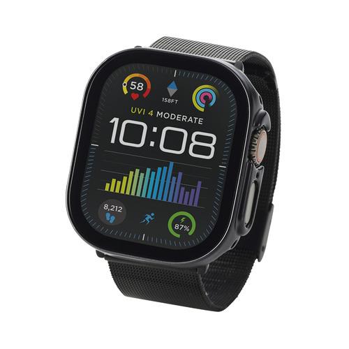 エレコム AW-23CFCGEBK アップルウォッチ Ultra 2,Ultra用カバー プレミアム...