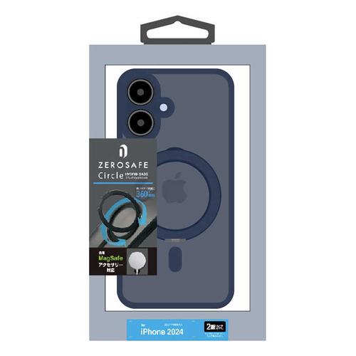 ラスタバナナ iPhone16 ZEROSAFE Circle Magsafe対応 360°回転スタ...