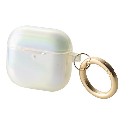 エレコム AVA-AP06UCACR AirPods (第4世代)用 &amp;me ソフトケース MagS...