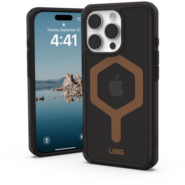 プリンストン iPhone 16 Pro用 MAGSAFE対応 PLYO ブラック／ブロンズ UAG...