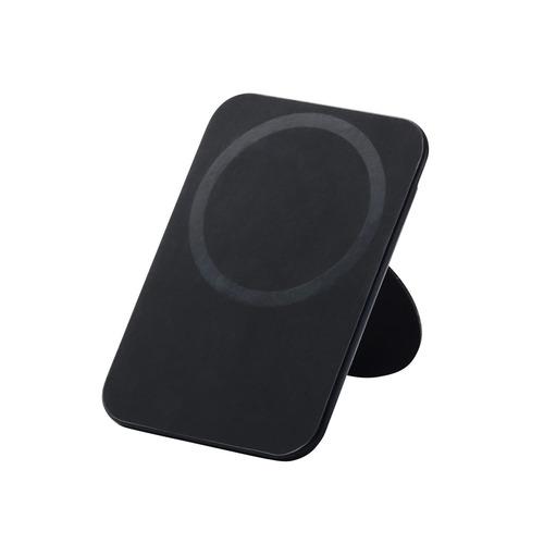 エレコム P-DSMSTCCBK カードポケット付き スマートフォン用マグネットスタンド 薄型 iP...