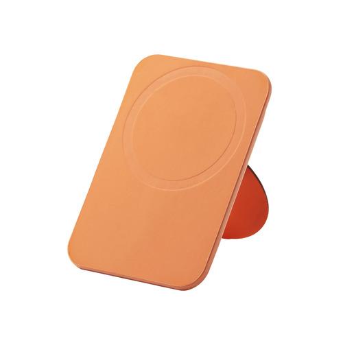 エレコム P-DSMSTCCDR カードポケット付き スマートフォン用マグネットスタンド 薄型 iP...