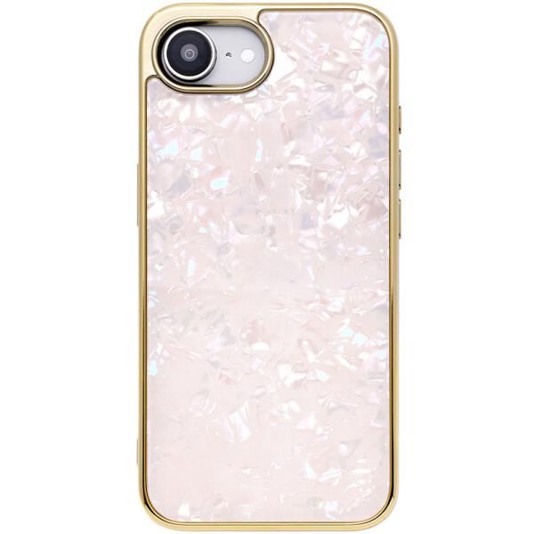 ユニケース Glass Shell Case iPhone 16e用  (pink) UNI-CSI...