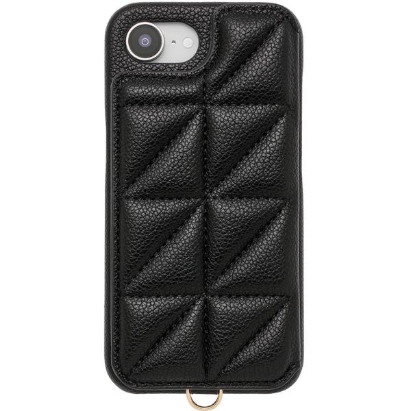 ユニケース Triangle Puffy Case iPhone 16e用  (black) UNI...