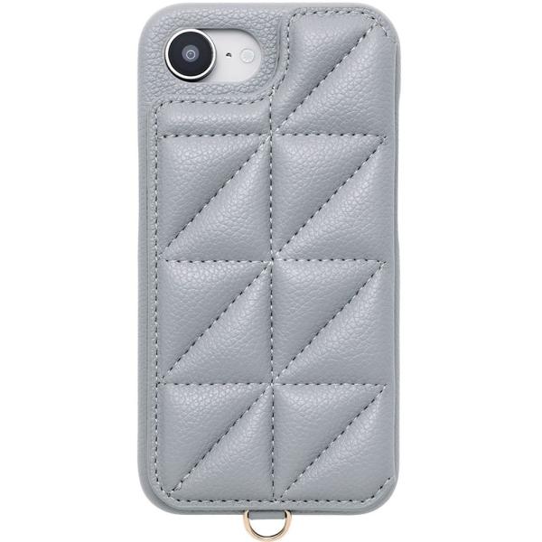 ユニケース Triangle Puffy Case iPhone 16e用  (pale blue)...
