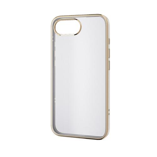 エレコム PM-A25SUCTMLGB iPhone 16e &amp;me ソフトケース メタリックライン