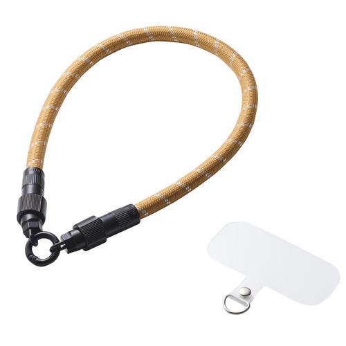 エレコム P-STHH1CC08YL スマホ ハンドストラップ USB Type-C to C 30...