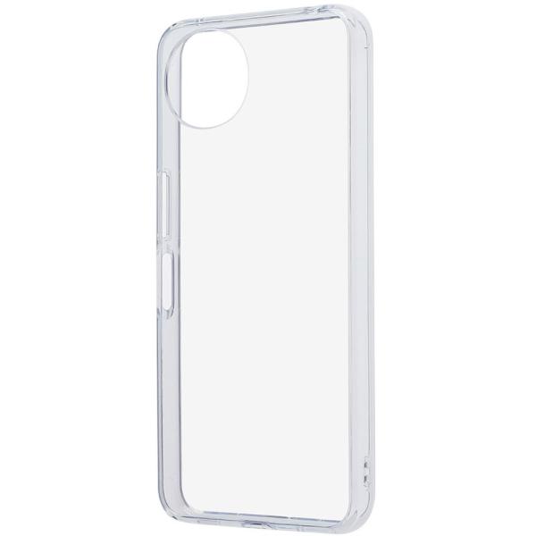 レイ・アウト AQUOS wish5 LS 衝撃吸収 バンパー ハイブリッドケース／クリア RT-A...