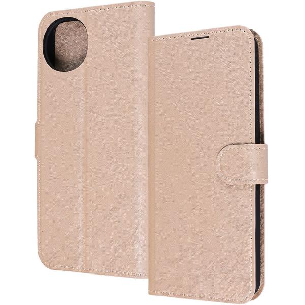 レイ・アウト AQUOS wish5 LS 耐衝撃 マグベルト シンプル 手帳型レザーケース／SBE...