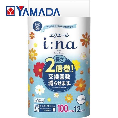 大王製紙 エリエール イーナトイレット シングル 100m×12R入