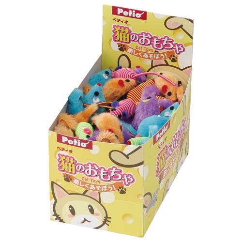 ペティオ ねずみのおもちゃセットボックスセットボックス 猫用