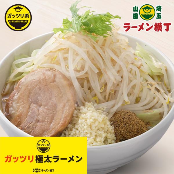 ガッツリ極太ラーメン２食セット 冷凍食品 プレゼント ギフト お取り寄せグルメ ポイント消化