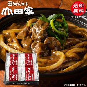 冷凍 お手軽簡単♪お鍋1人前！送料無料！山田家特製　冷凍讃岐うどん個食鍋　讃岐カレーうどん 4人前 【MUSR-4C】
