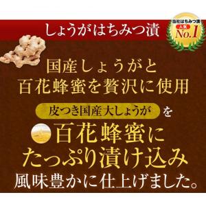 山田養蜂場 しょうがはちみつ漬 200g 生姜...の詳細画像2