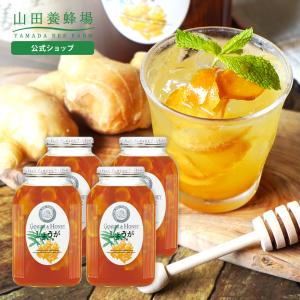 山田養蜂場 しょうがはちみつ漬 900g はちみつ 百花蜂蜜 生姜 ショウガ