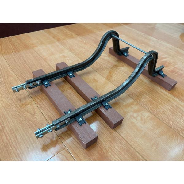 合成まくらぎ製5インチゲージ第三種乙車止め