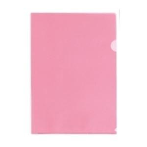 (業務用2セット) LIHITLAB クリアファイル/クリアホルダー 〔A4〕 100枚 G6100...