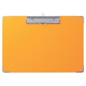 （まとめ） セキセイ カラー用箋挟 A4ヨコ Y-55C-50イエロー 1枚 〔×15セット〕