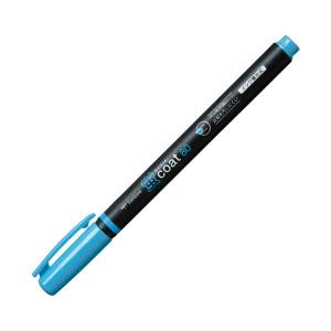 まとめ) TANOSEE キャップ式油性ボールペン 0.7mm 赤 1本 〔×300セット